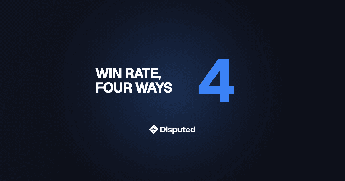 How to Calculate a Chargeback Win Rate You Can Defend